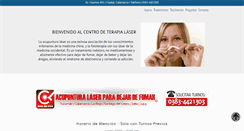 Desktop Screenshot of dejarconlaser.com.ar